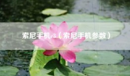 索尼手机c3（索尼手机参数）