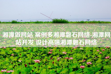 湘潭做网站 案例多湘潭磐石网络-湘潭网站开发 设计高端湘潭磐石网络